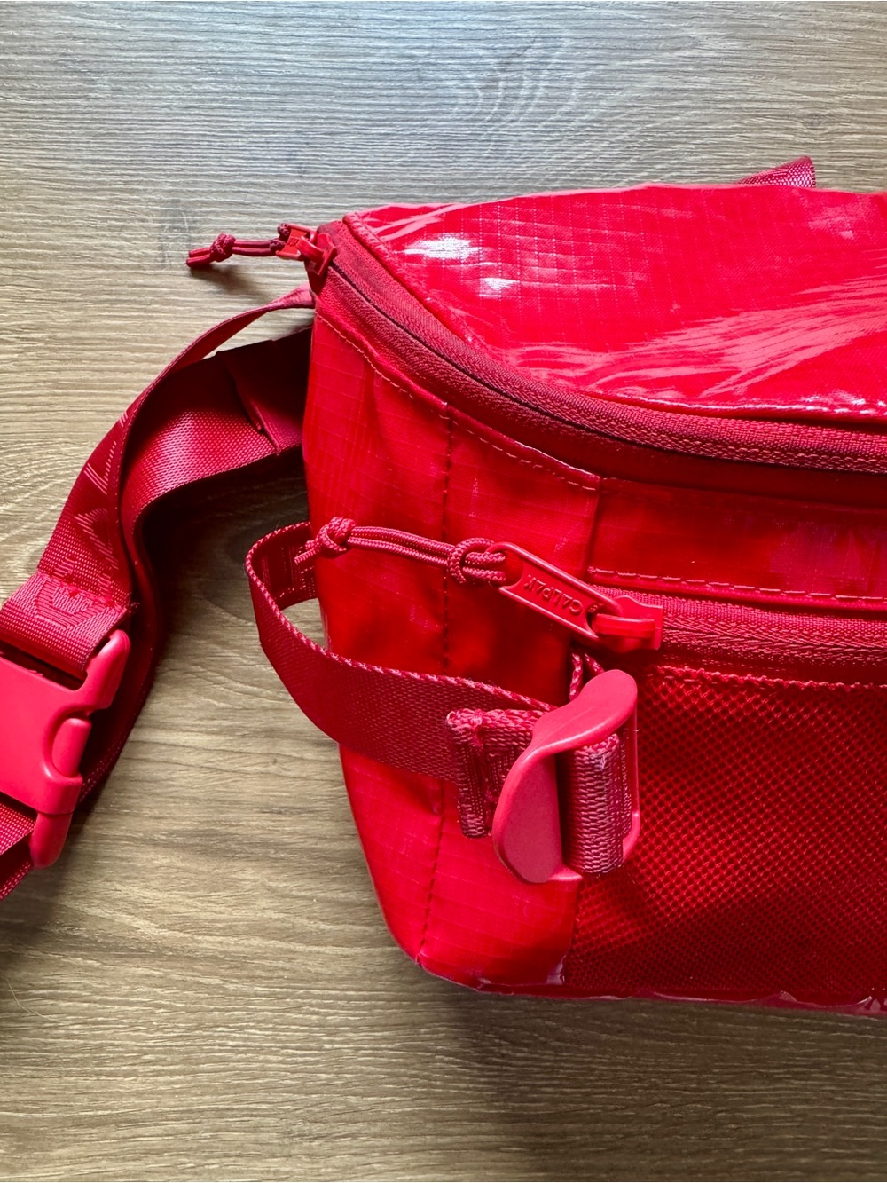 Calpak Terra Sling Bag in Red (Large)